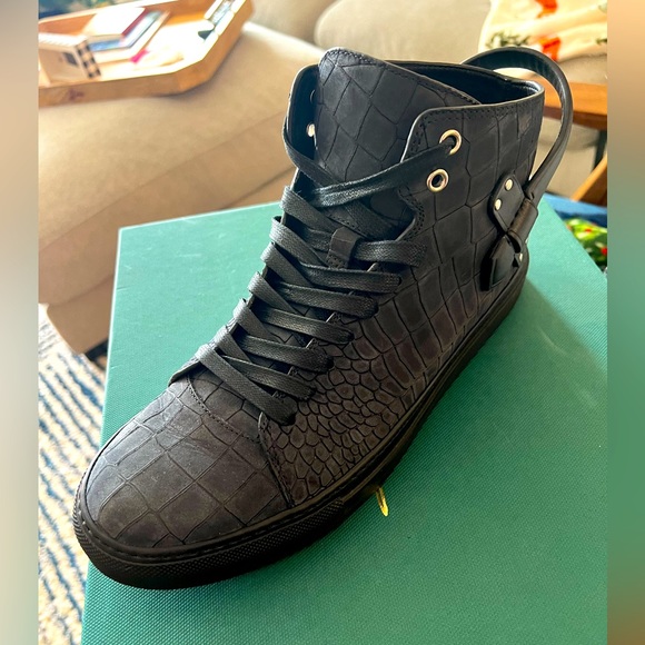 Brand new Buscemi men’s croc 100mm sneakers! - Picture 1 of 8